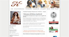 Desktop Screenshot of helenashundhotell.se